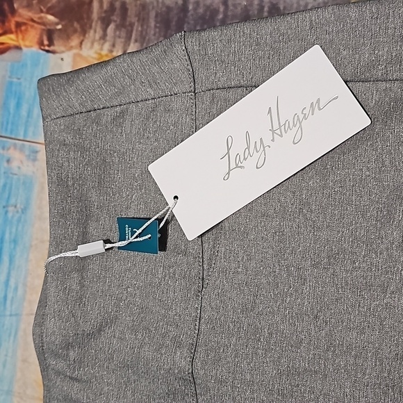 Lady Hagen Tummy Control Gray Shorts‎ Size Large NWT - Picture 4 of 12